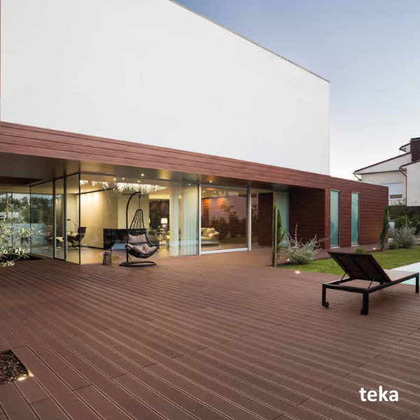 tábua madeira termoplástica - Deck Sagideck
