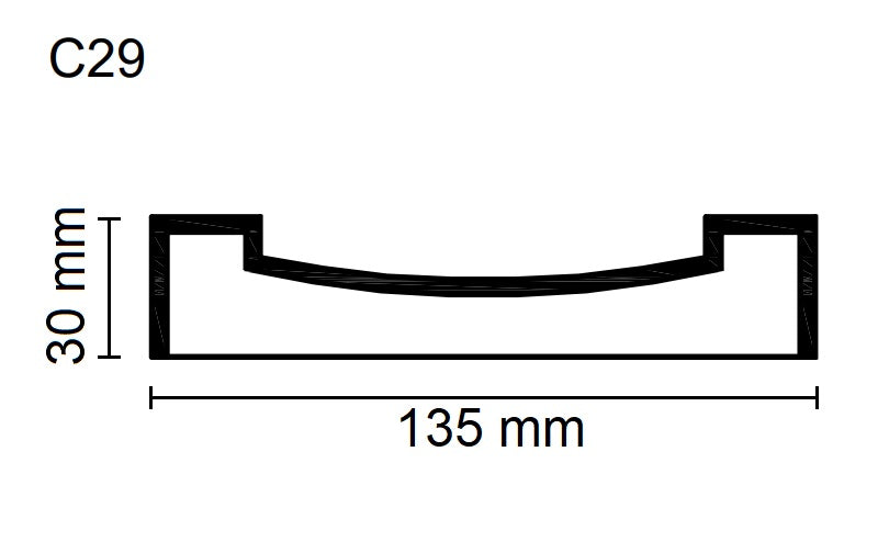 Sanca Exterior em Poliestireno - C29