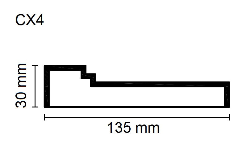 Sanca Exterior em Poliestireno - CX4