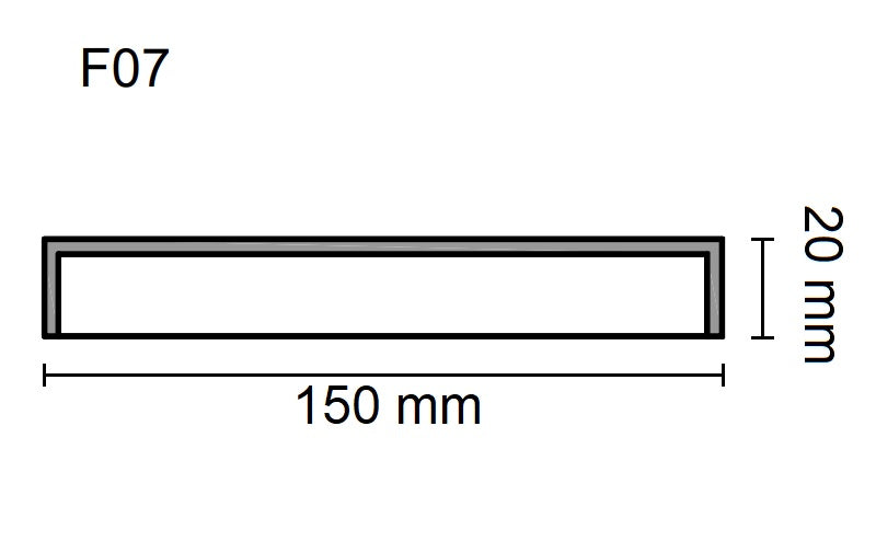 Sanca Exterior em Poliestireno - F07