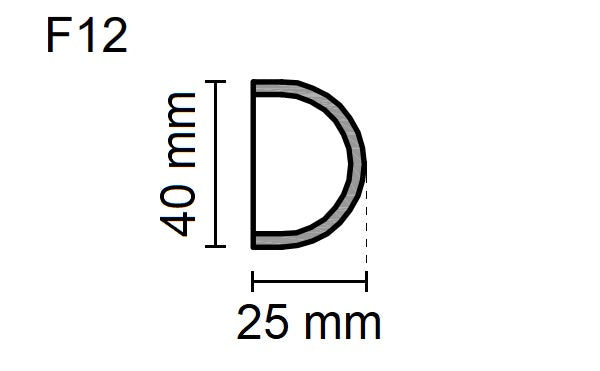 Sanca Exterior em Poliestireno - F12