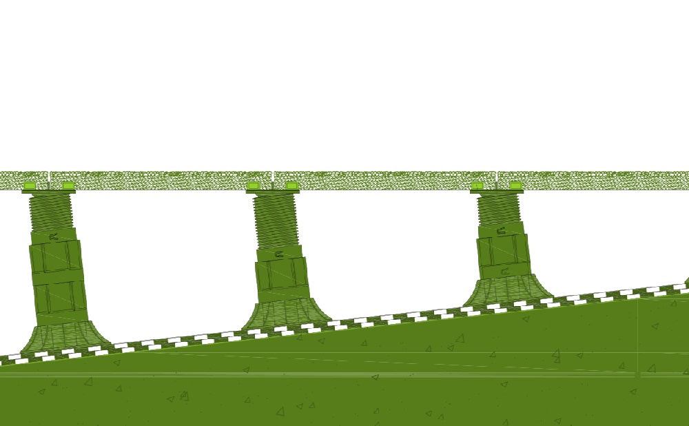 Apoio de lajeta Special Evolve - Telescopico e autonivelante