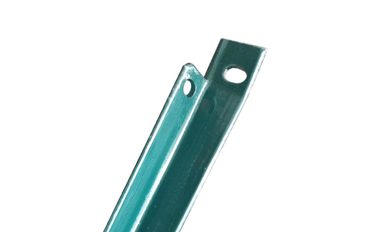 Escora Poste T Galvanizado e Plastificado Verde