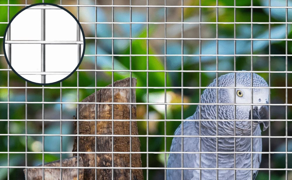 Painel de Rede Zincado HA Malha Quadrada