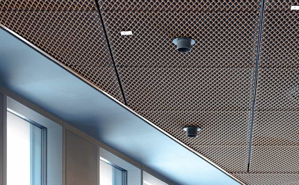 Teto Metálico Armstrong Mesh Board