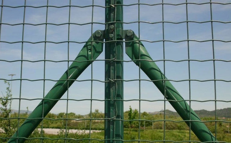 Escora Poste T Galvanizado e Plastificado Verde