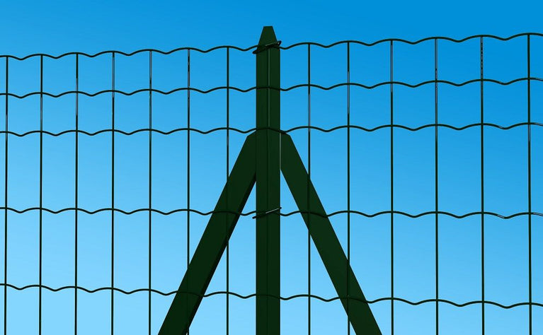 Poste T Galvanizado e Plastificado Verde