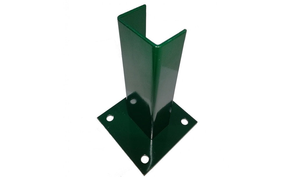 Base Metálica - Poste Plastificado