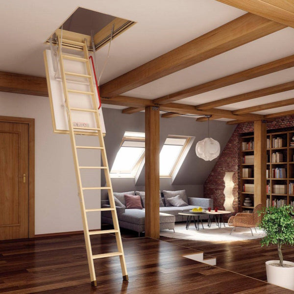 Escada de Sotão - LWS SMART Madeira Fakro