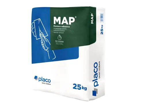 Massa de agarre MAP - 25 Kg - PLACO