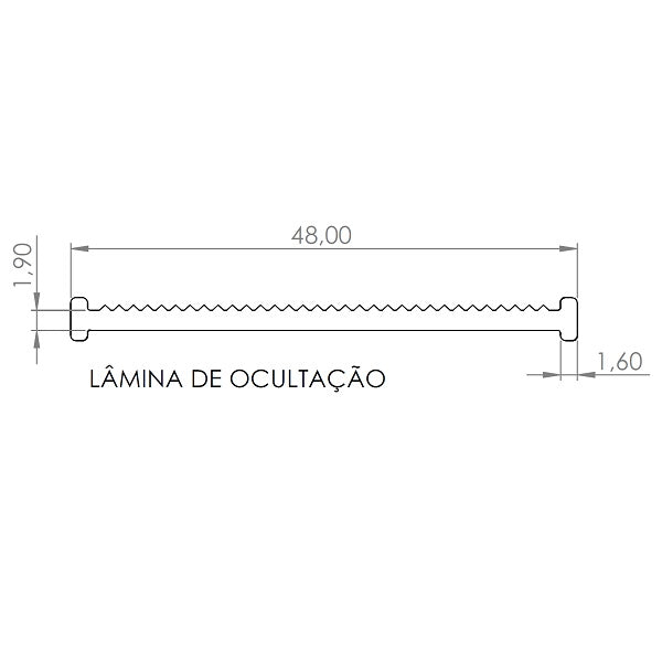 Kit Lâminas de Ocultação