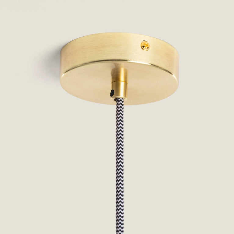 Candeeiro Suspenso Vidro Tassel