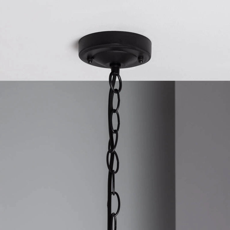 Candeeiro Suspenso Exterior Metal Neiva