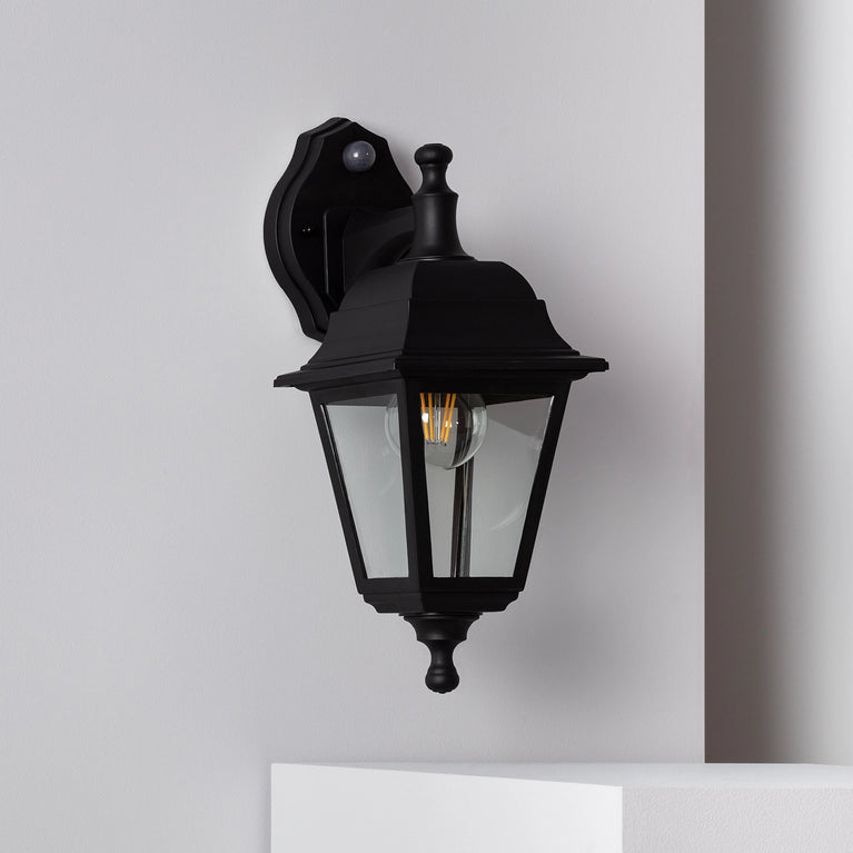 Candeeiro de Parede Exterior com Detector de Movimento PIR Mini Villa