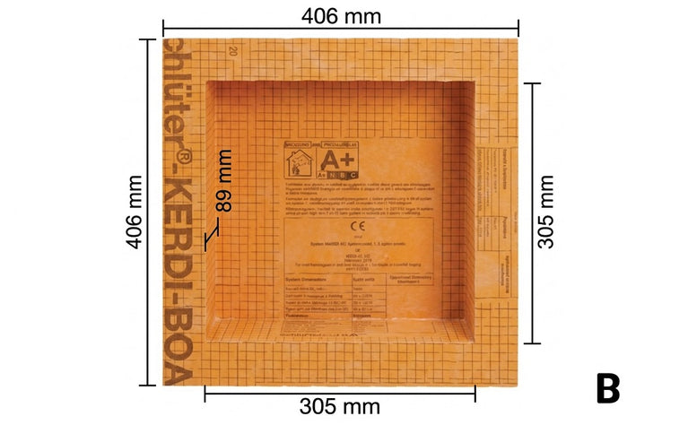 Nichos Kerdi-Board-N - Schlüter