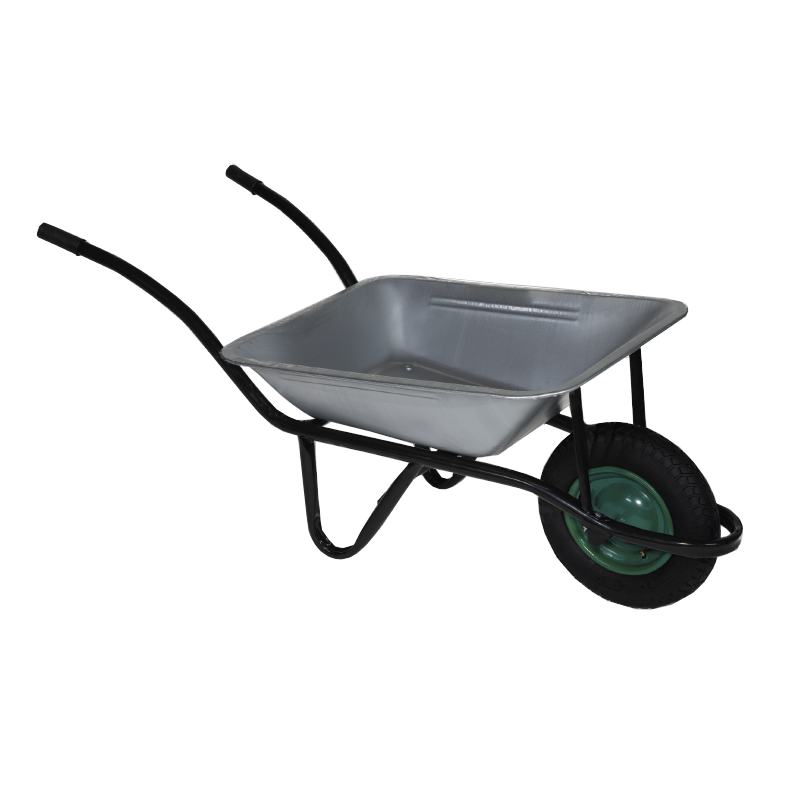 Carro de mão compacto galvanizado