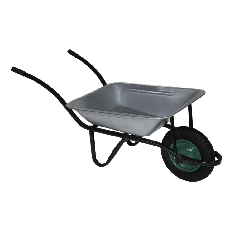Carro de mão compacto galvanizado