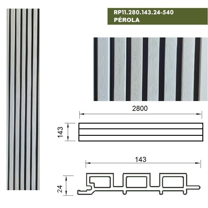 Revestimento PVC - REVDEK WALL RIPADO