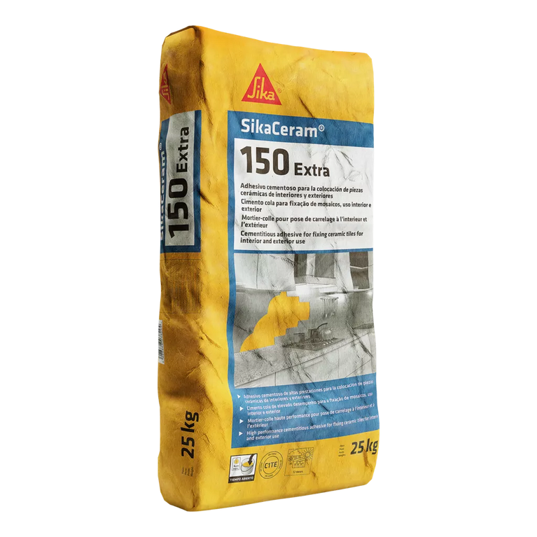 Cimento cola - SikaCeram 150 Extra - 25Kg