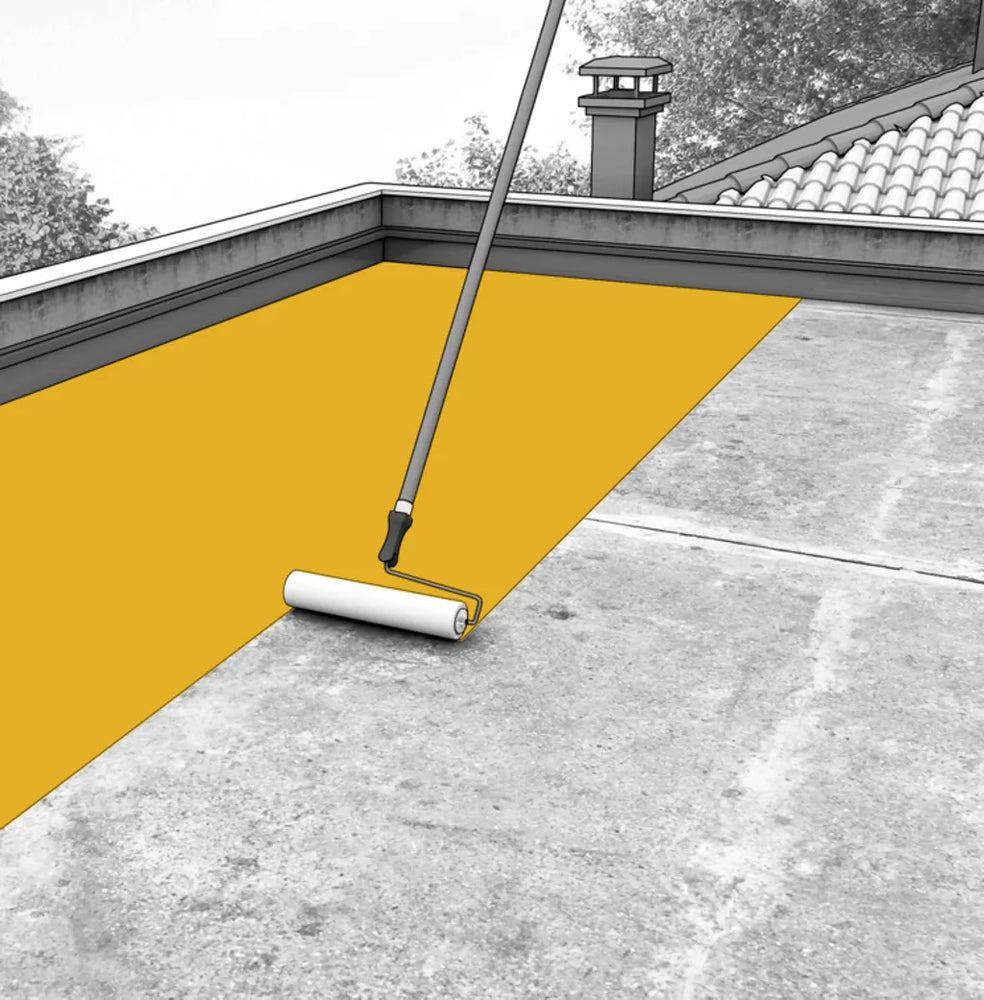 Sikalastic -614 - RAL9010 - Membrana líquida de impermeabilização