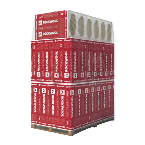 Lã de rocha Rockwool - Ventirock Duo - 40-100 kg/m3