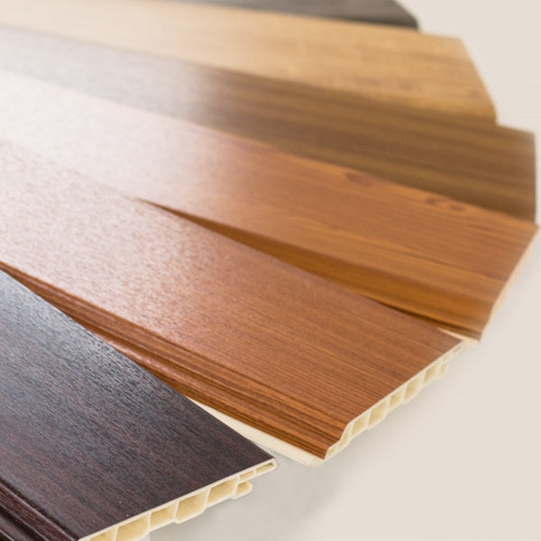 Teto em PVC Interior - Madeira Escura