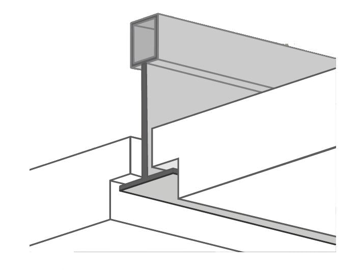 Teto fibra mineral - Design 1 - THU