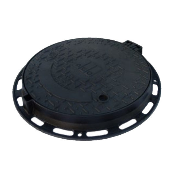 Tampa em ferro fundido GUSS fix75 D400 Ø600 - ACO