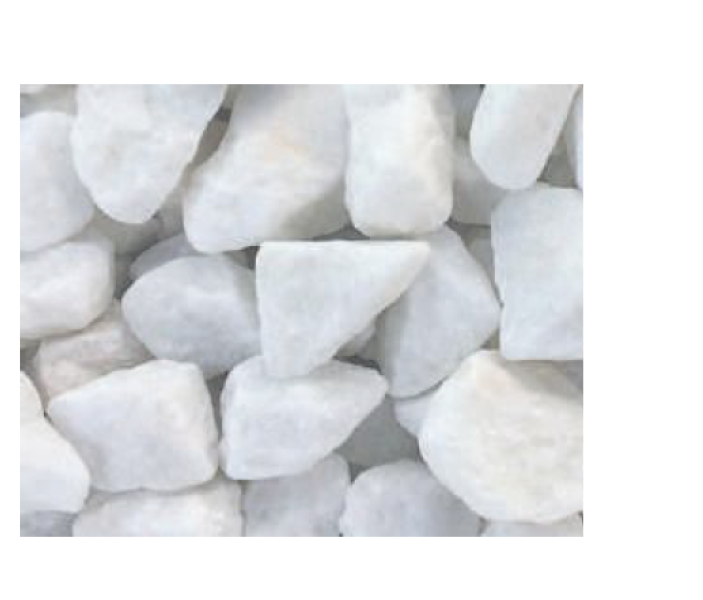 Pedra Triturada Branco Puro