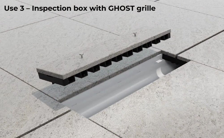 Grelha em PVC - Ghost 130