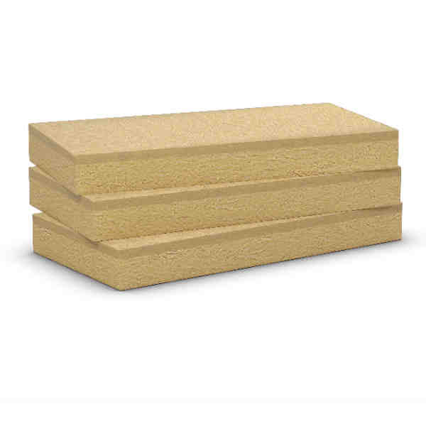 Lã de rocha Rockwool - Ventirock Duo - 40-100 kg/m3