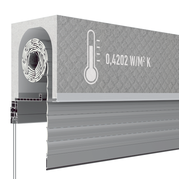 Caixa de estore - Luxetherm Base em EPS - 6 metros