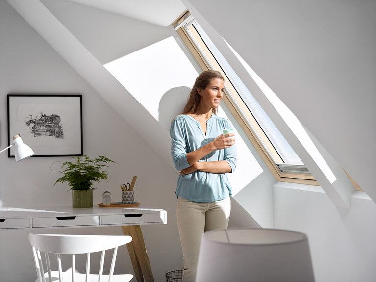 Janela Manual Branca - Velux