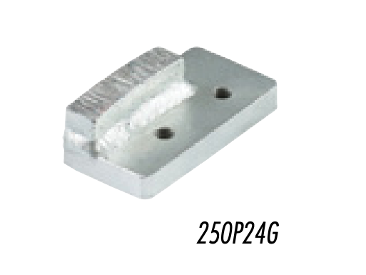 Segmento 250P24G desbastar/riscar 10x40x8mm 24 diamantes - Megatitina Raimondi