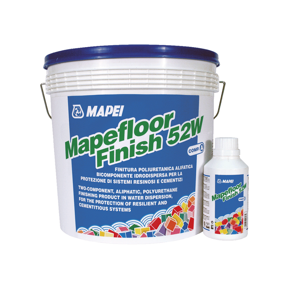 Mapefloor Finish 52 W Kit - Mapei - 5.4kg
