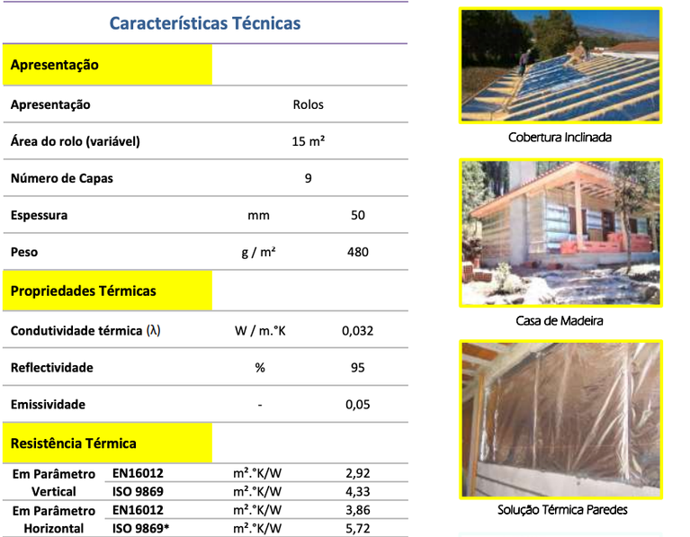 Reflectherm - Isolamento Reflectivo Termo Acústico