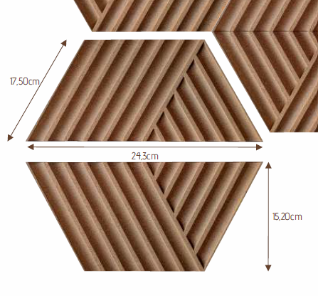 Paineis de cortiça WEAVE - Revesthe