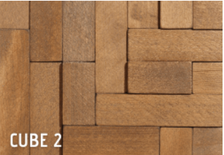 Painel Madeira CUBE - REVESTHE
