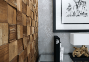 Painel Madeira QUADRO - REVESTHE
