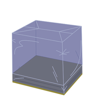 Plástico para proteção de paletes