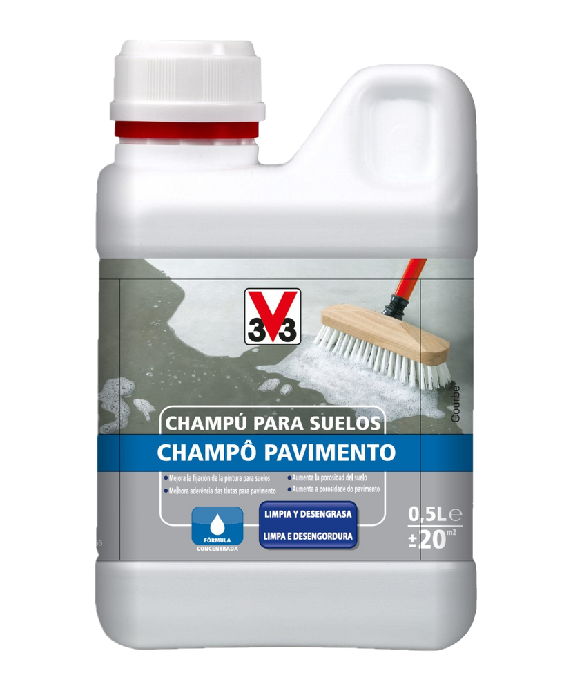 Champô para pavimentos - V33 - 500ml