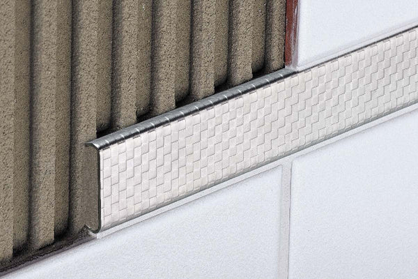 Designline ES - Textura entrelaçada - Inox