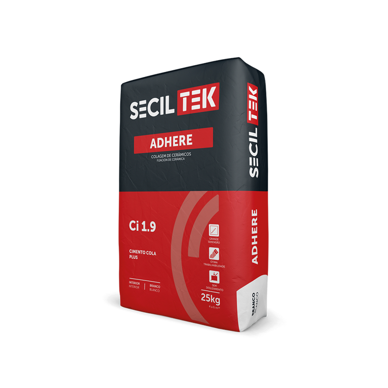 Cimento cola - ADHERE Ci 1.9 - 25kg - SECIL