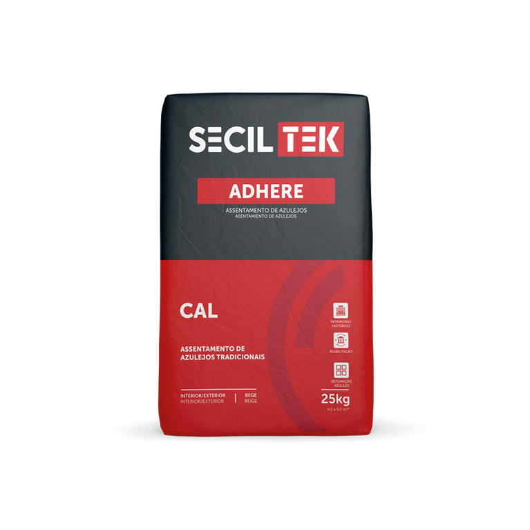 Cimento cola - ADHERE Cal - 25kg - SECIL