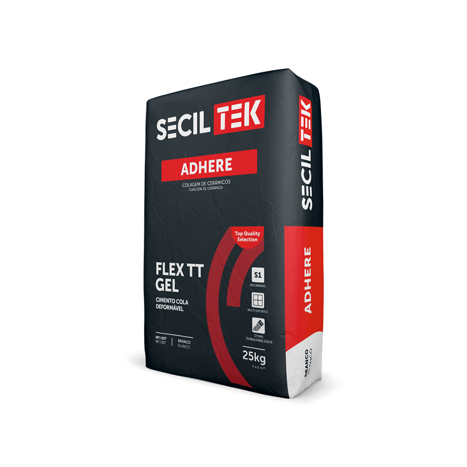 Cimento cola - ADHERE FLEX TT Gel - 25kg - SECIL