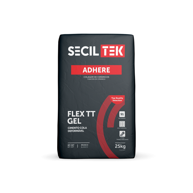 Cimento cola - ADHERE FLEX TT Gel - 25kg - SECIL