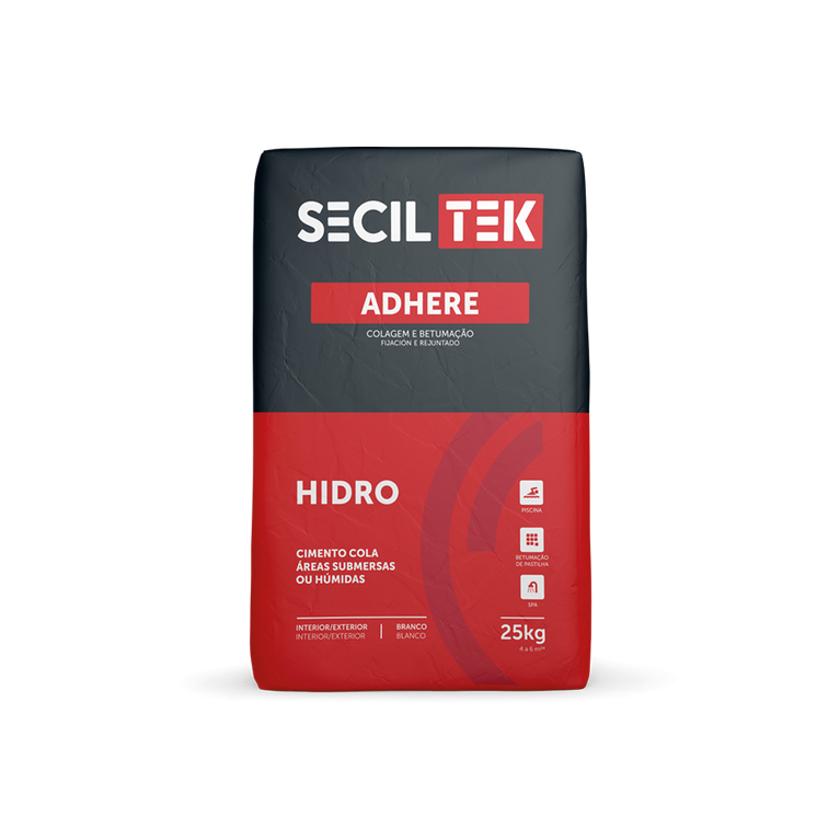 Cimento cola - ADHERE Hidro - 25kg - SECIL