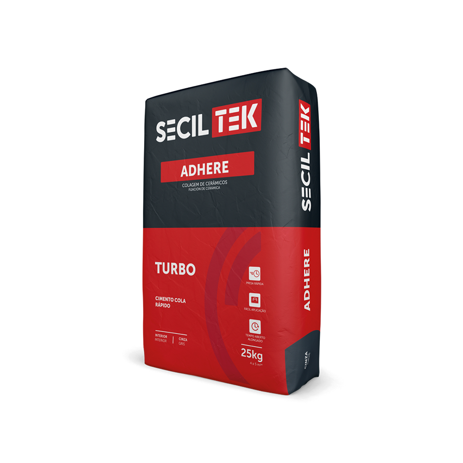 Cimento cola - ADHERE Turbo - 25kg - SECIL