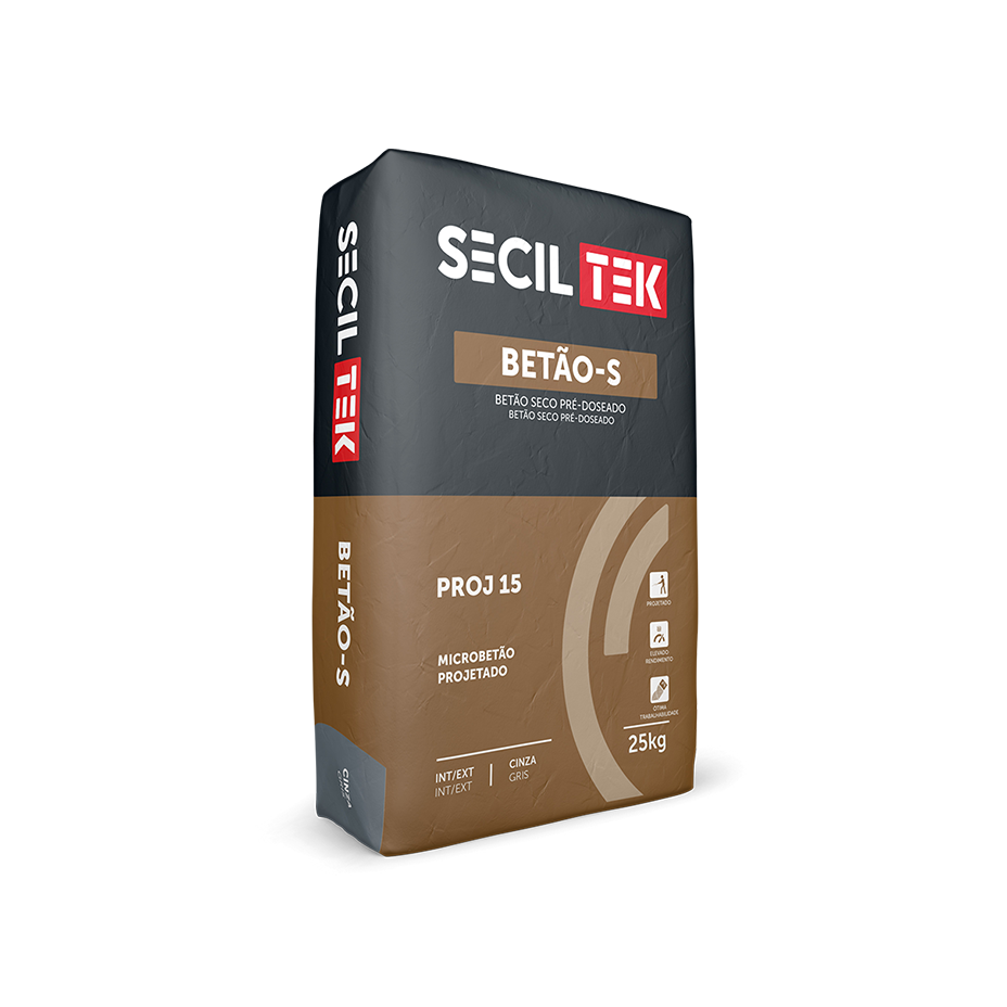 MICROBETÃO-S PROJ - 25KG - SECIL