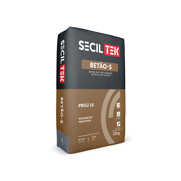 MICROBETÃO-S PROJ - 25KG - SECIL